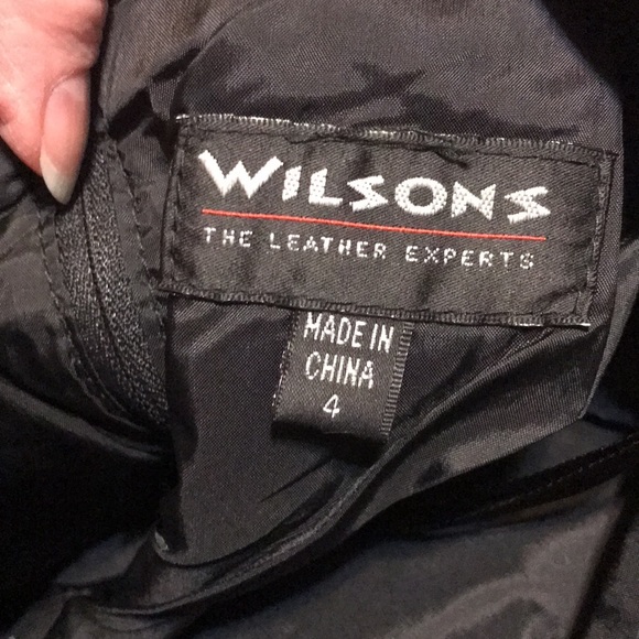 like new black leather buttery soft Wilson’s leather vintage - Picture 10 of 16